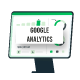 Strongly integrated with google analytics